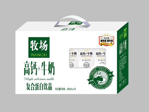 河南高鈣+牛奶復合蛋白飲品大開窗禮盒